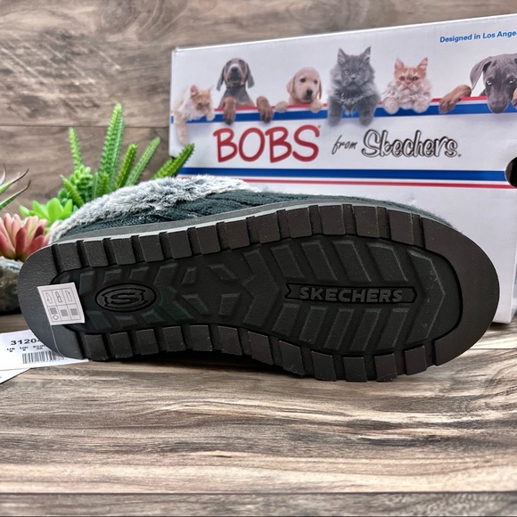 NIB Bobs Skechers Keepsakes 2.0 Faux Fur Sweater Clog Slipper 8M Indoor Outdoor - Picture 8 of 12